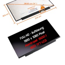 14,0" LED Display matt passend