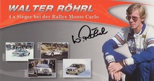 Walter Röhrl Autogrammkarte