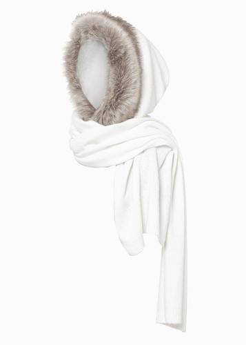 Kapuzenschal glamour look - kapuzenschal, glamour-look