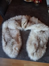 Silberfuchs Stola Echtpelz