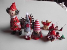 Kleines Weihnachts Konvolut - 13 Teile aus Naturmaterialien