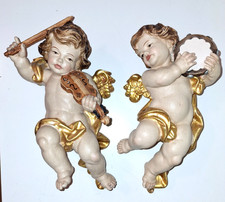 2 x Holzfigur geschnitzt