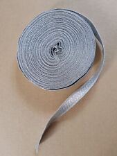 1 Rolle WH Kragenlitze Kragentresse Tressenband silber, ca. 25 m, 15 mm Breit