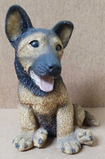 Originale Italienische Figur by CASTAGNA SCHÄFERHUND 21 x 25 x 16 cm 1988