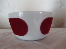 1 x Kahla Porzellan Müslischale  Touch Samt Rot- Vintage