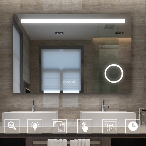 Badspiegel led 100x70 - led, 80x60
