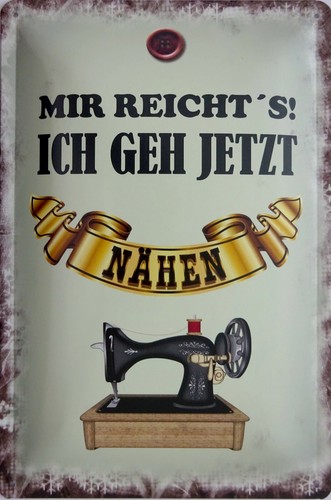 Schild blechschild 20x30cm - blechschild,