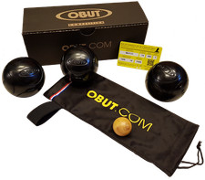 Wettkampfkugeln Obut Match Boulekugeln, Größe, Gewicht und Rille wählbar!