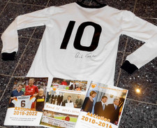 DFB EUROPAMEISTER 1972 "GÜNTER NETZER" Sondertrikot; Handsigniert CHARITY