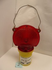 Alte Feuerhand Baustellen-Leuchte Typ 551/554 Blinkleuchte Warnleuchte