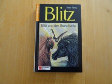 Blitz und der Brandfuchs von Walter Farley Pferderoman etwas mitgenommen GEB Fot