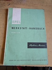 Werkstatt Handbuch Opel Kapitän P 2,6 Ltr. 02/1962