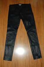 BURBERRY BRIT Luxus 100% Lamb Leder  Hose in Jeans Style in gr. 36