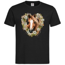 T-Shirt Pferde Reiten Pferd