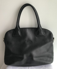 Longchamp Handtasche Leder schwarz