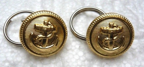 Org marineknöpf 17mm - 1x,