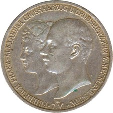 Mecklenburg-Schwerin 2 Mark