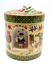 Sehr selten Villeroy & Boch Teelicht Weihnachten Spieluhr Teddy Spielzeuge