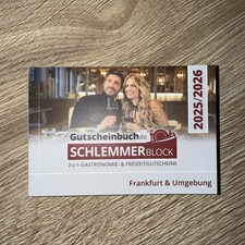 Schlemmerblock Frankfurt 2025/2026 NEU