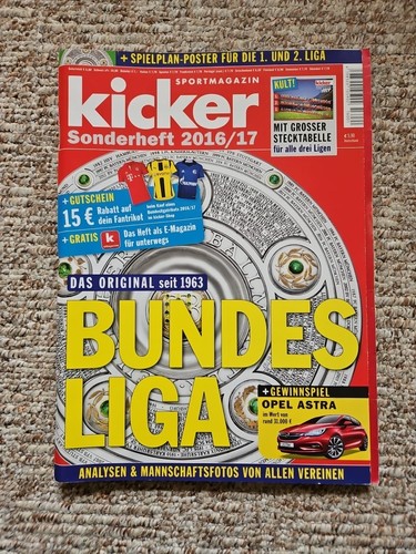 Kicker sonderheft bundesliga - kicker,