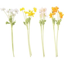 8 StüCke  Seiden Mohn Blumen