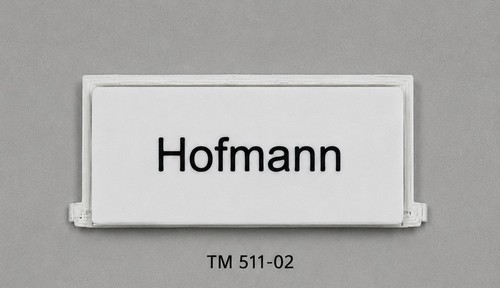 Namensschild individuell - namensschild,