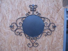 Hausnummer, Rund, Schild, Schmiedeeisen, Tafel, Ladenschild