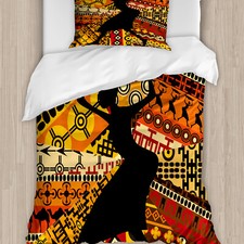 afrikanische Frau Bettwäsche