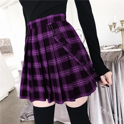 Damen plissiert minirock - damen,