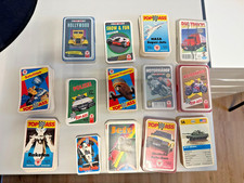 Top Ass Quartett / 14x komplett und 2x Teilkomplett / Alte Karten aus dem Dachbo