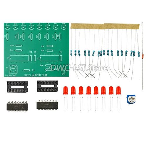 Lm324 temperaturanzeige kit - temperaturanzeige,