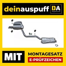 Auspuffanlage für Mercedes