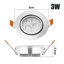 5-10X LED Einbauleuchte