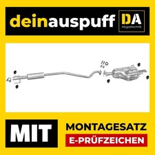 Auspuffanlage für Opel Astra G CC Auspuff A156