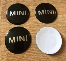 4x 56mm Für Mini Cooper Emblem Nabendeckel Radkappen Nabenkappen Aufkleber Auto