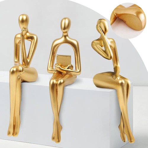 3pcs sitzende figur abstrakte - 3pcs,
