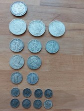 USA Silber Lot Morgan & Peace