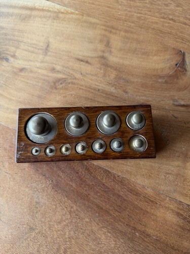 Vintage gewichtssatz aus - vintage,