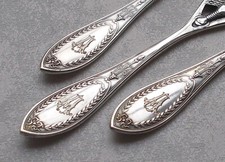 *RAR* Seltene Hummergabel Empire Stil in 800er Silber Mod.160 Bruckmann (1 v. 7)