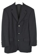 Hugo Boss Black Label Da Vinci Blazer Herren (US) 44 Wollmischung Einreihige