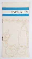 Speisekarte Cafe Wien