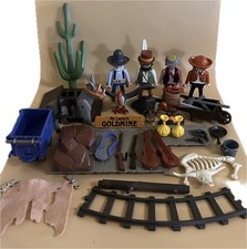 Playmobil 3802 Western McLaren's Goldmine mit Zubehör Figuren Konvolut Ergänzen