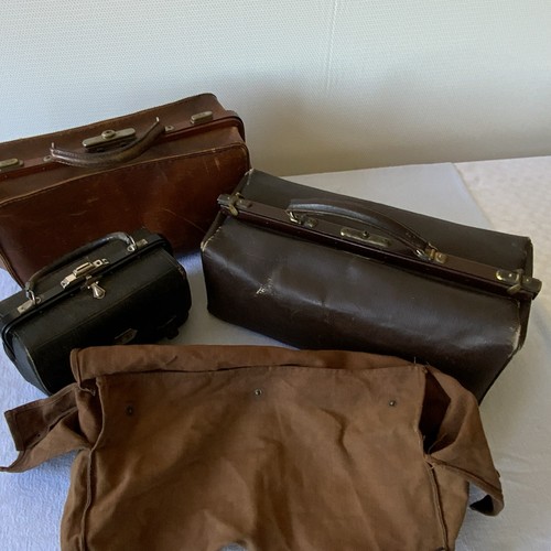 Vintage lederkoffer 3er set - lederkoffer,