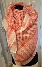 MEN SHEMAGH KEFFIYEH ARAB PALESTINE Neu Nie Getragen 