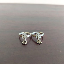 Vintage Zehen Ring Paar Alt