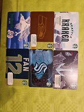 Starbucks Karte Card  Seattle Kraken Seahawkes Neu alt selten