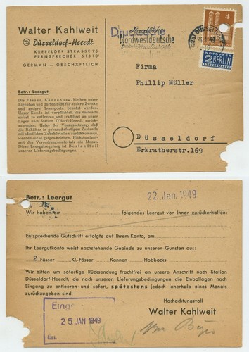 107284 postkarte walter - 107284,