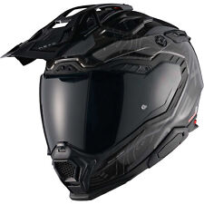 NEXX X.WED3 Furka schwarz grau Carbon Adventure Helm ECE 22.06 L 59/60