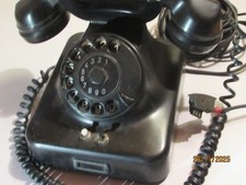 Altes schwarzes Bakelit