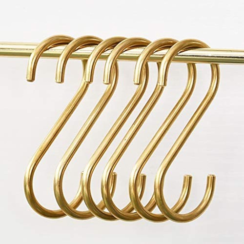 Stück haken gold s - 6, s-haken